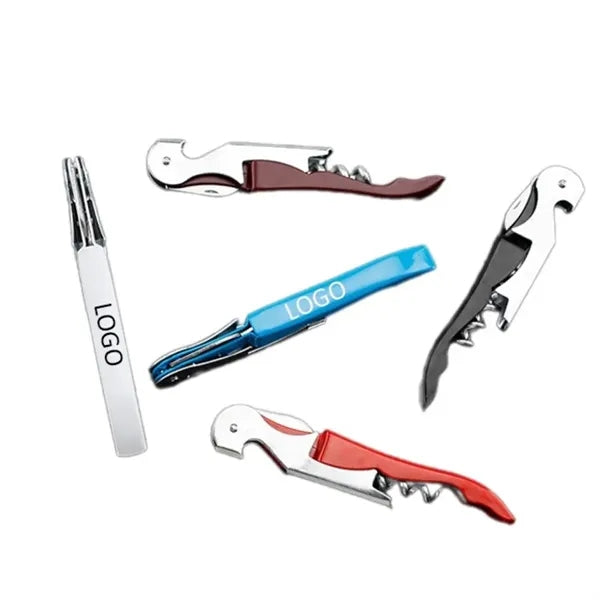 2-in-1 Stainless Steel Wine Corkscrew Beer Bottle Opener