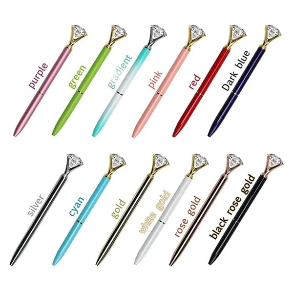 Diamond Metal Ballpoint Pen