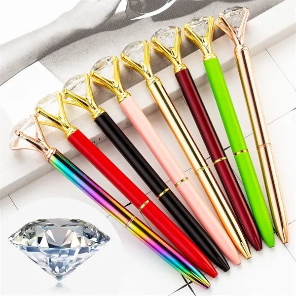 Diamond Metal Ballpoint Pen
