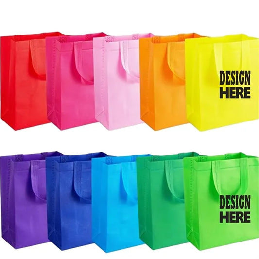 Colored Customizable Large Capacity Non-Woven Bag