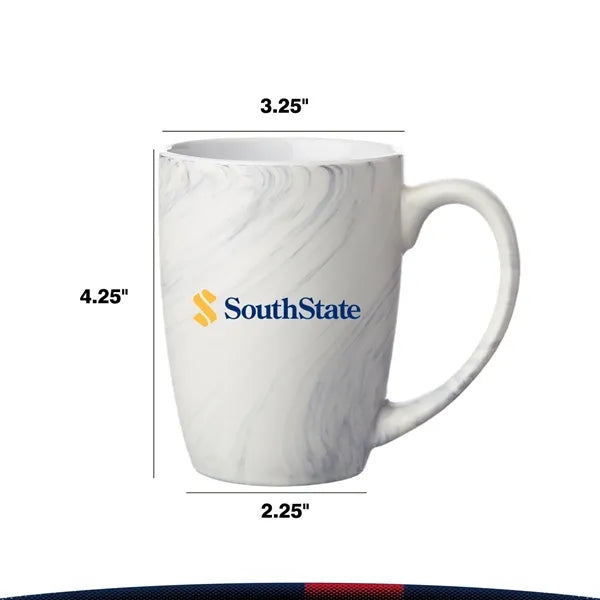 10 oz. Besty Marble Glaze Ceramic Mugs