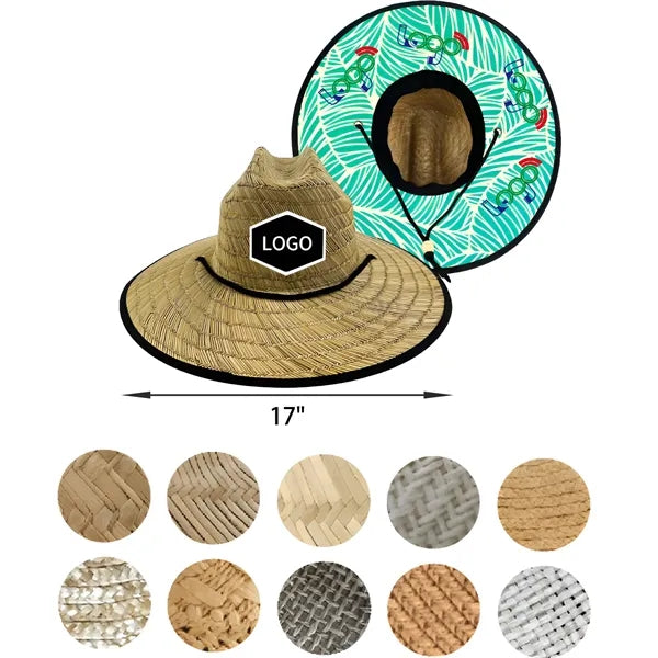 Stylish Beach Vacation Straw Hat