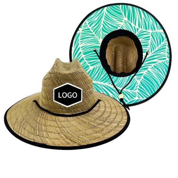 Stylish Beach Vacation Straw Hat
