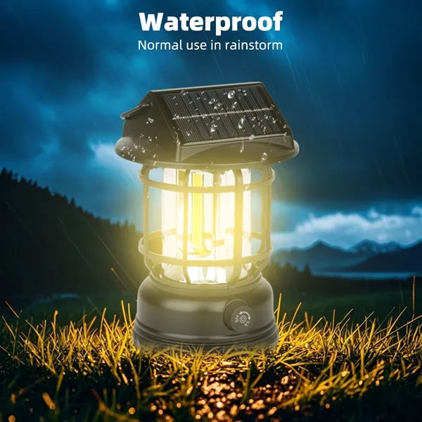 Portable LED Solar Camping Lantern
