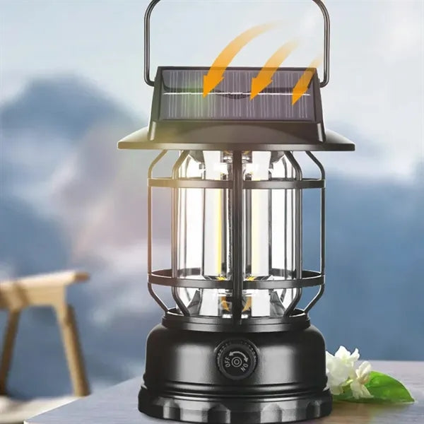 Portable LED Solar Camping Lantern