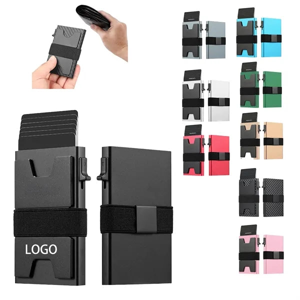 RFID Blocking Pop-Up Minimalist Wallet For Men