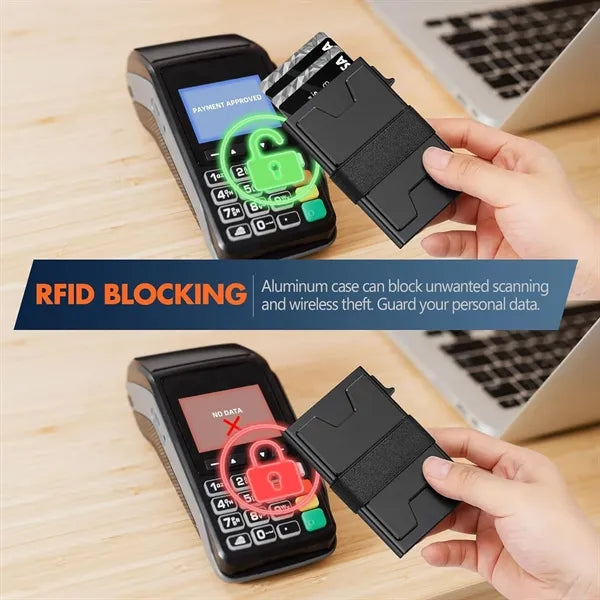 RFID Blocking Pop-Up Minimalist Wallet For Men