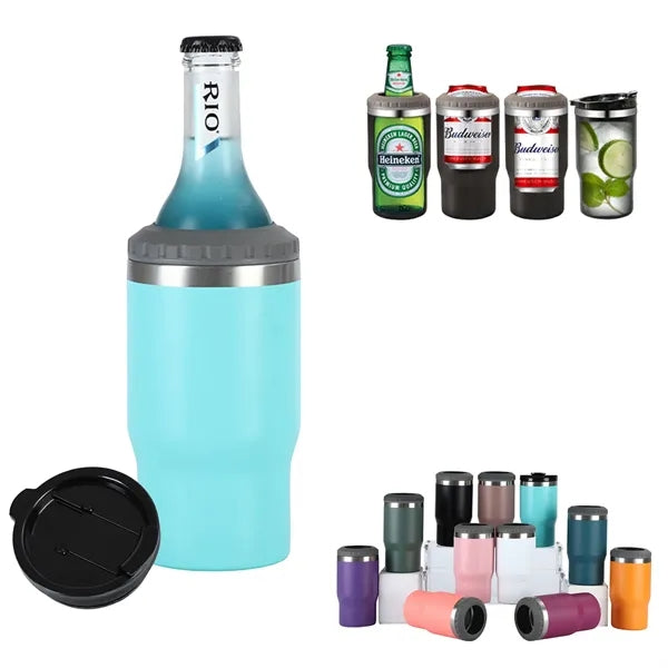 4-in-1 14oz Vacuum Can Cooler