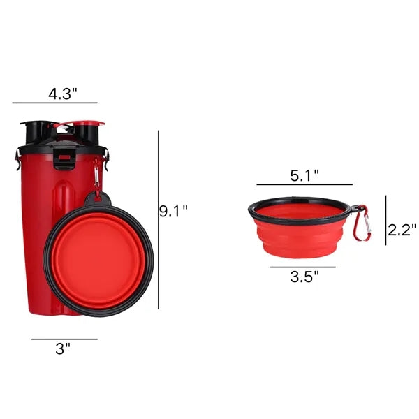 Portable Pet Feed Bottle