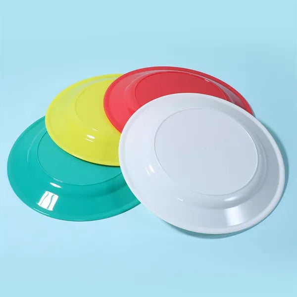 Round Outdoor Plastic Picnic Plate