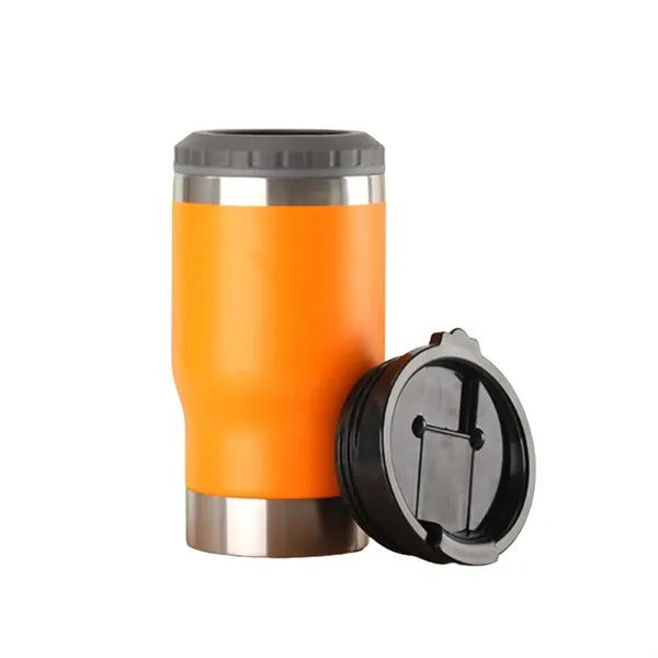 Insulted Double Wall Can Cooler w/ Bottle Opener