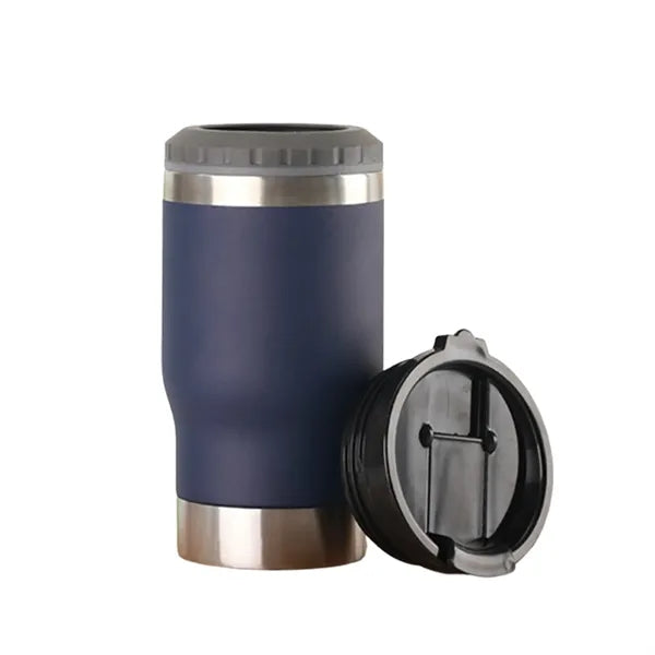 Insulted Double Wall Can Cooler w/ Bottle Opener