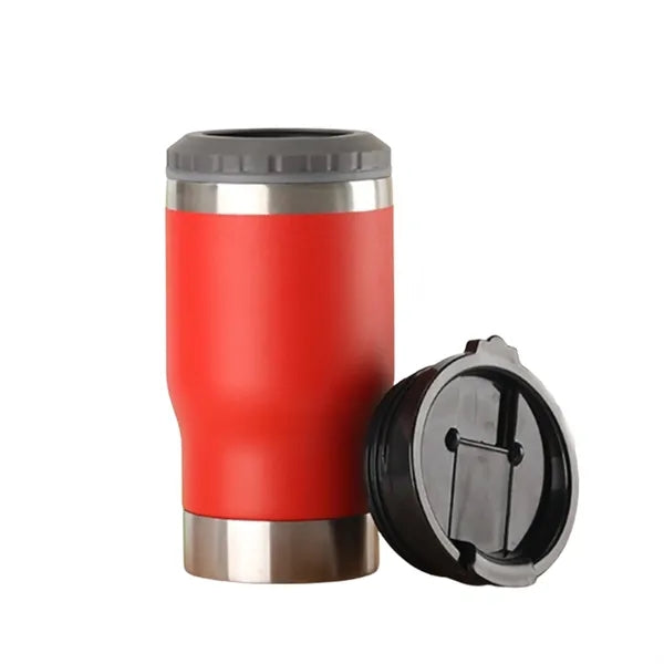 Insulted Double Wall Can Cooler w/ Bottle Opener