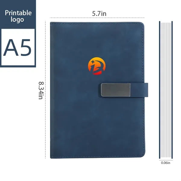 A5 Magnetic Hardcover Notebook