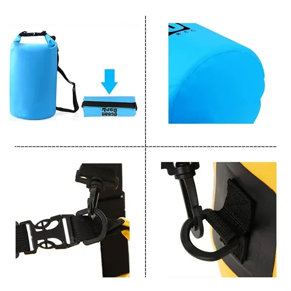 3L PVC Portable Beach Waterproof Shoulder Bags