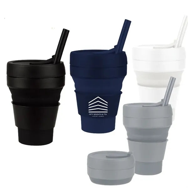 Portable Foldable Silicone Coffee Cup