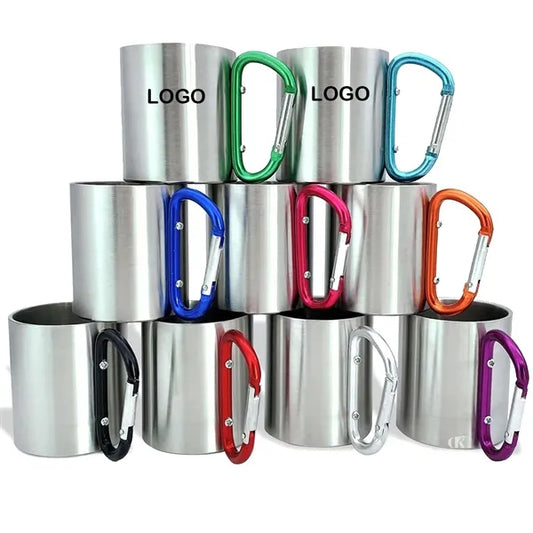 Carabiner Mug for Outdoor Adventures & Travel