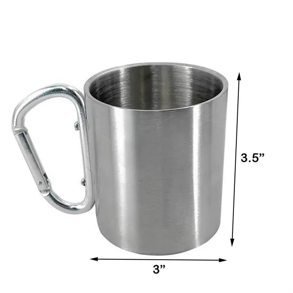 Carabiner Mug for Outdoor Adventures & Travel