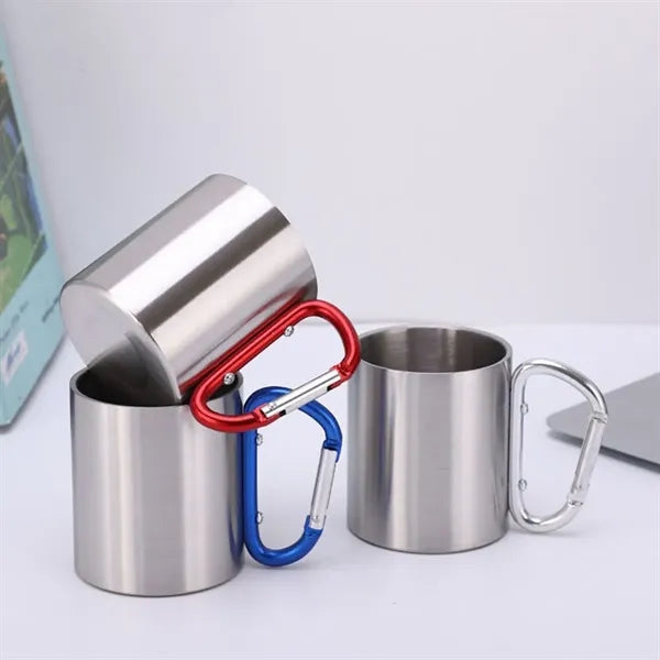 Carabiner Mug for Outdoor Adventures & Travel