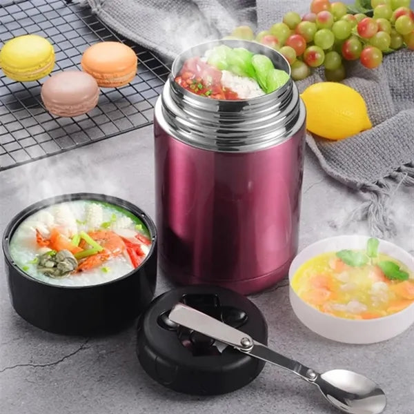 School Bento Thermo With Spoon