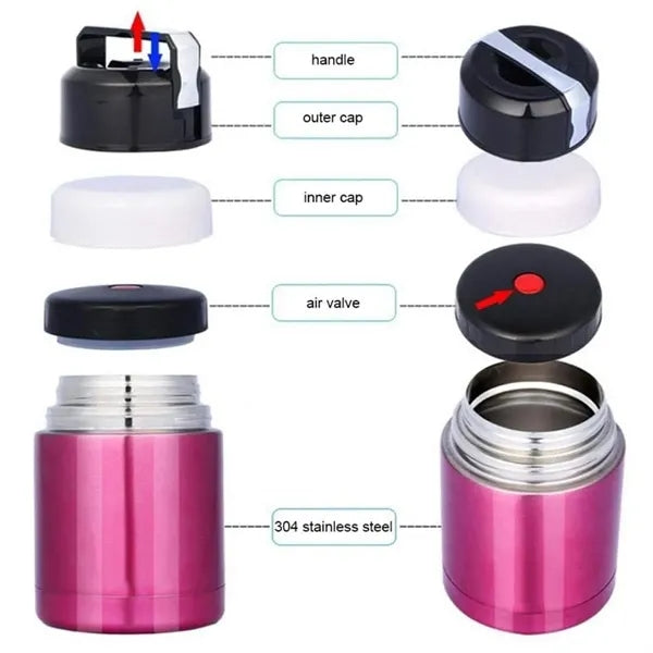 School Bento Thermo With Spoon