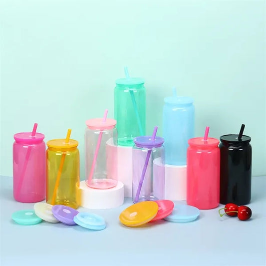 16oz Plastic Mug With Multiple Colors
