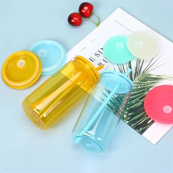 16oz Plastic Mug With Multiple Colors