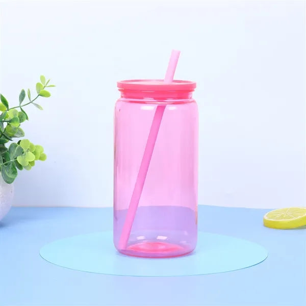16oz Plastic Mug With Multiple Colors