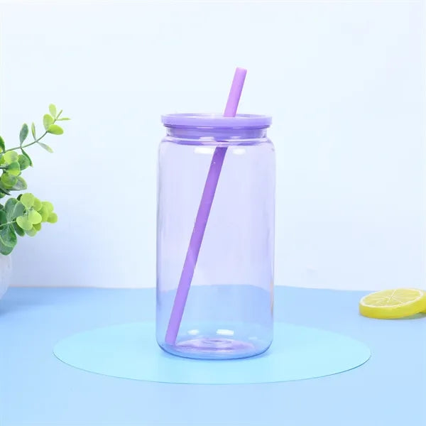 16oz Plastic Mug With Multiple Colors