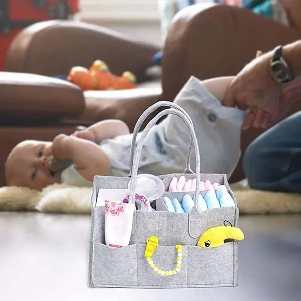Felt Tote Handbag Baby Diaper Storage Organizer