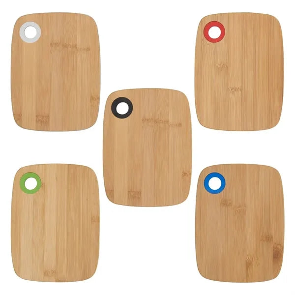 Bamboo Cutting Board with Silicone Ring