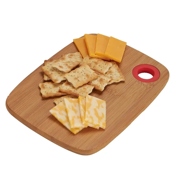 Bamboo Cutting Board with Silicone Ring