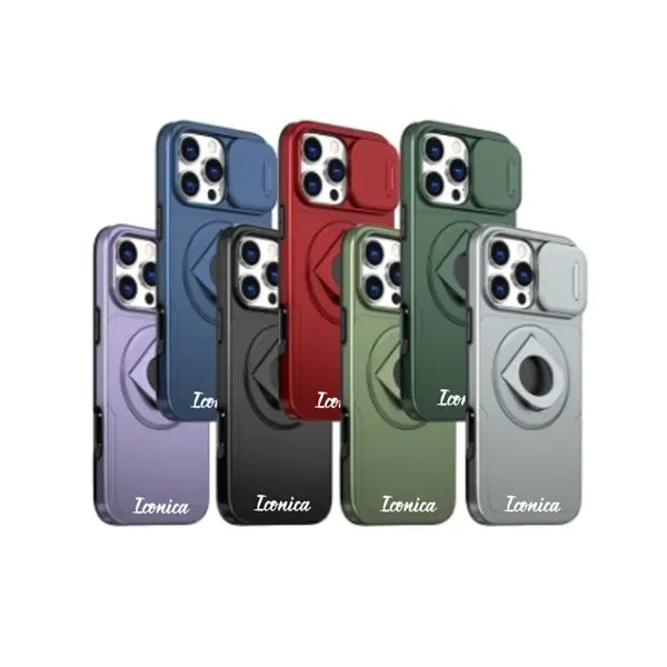 Magnetic Rotating Bracket Phone Case