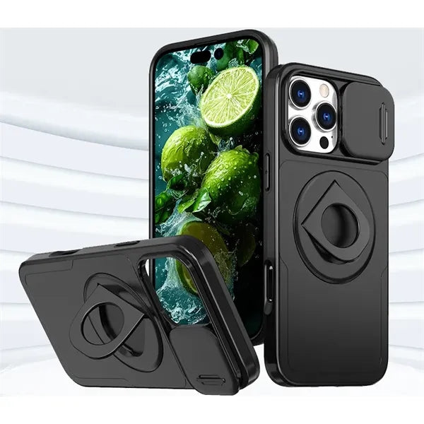 Magnetic Rotating Bracket Phone Case