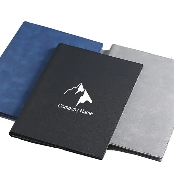 A4 Leather Business Folder Padfolio