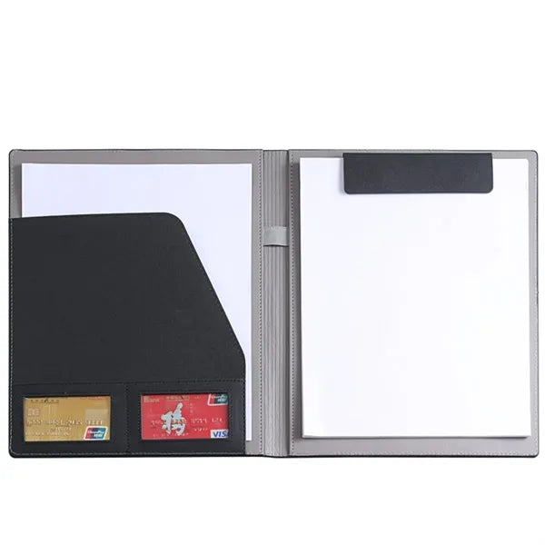 A4 Leather Business Folder Padfolio
