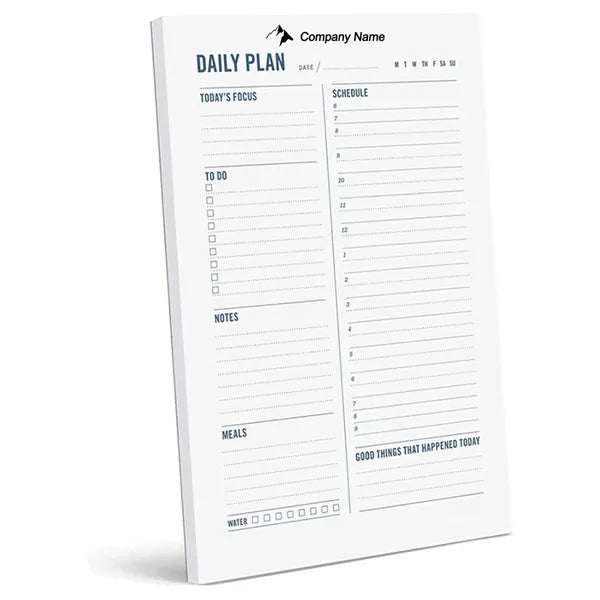 Daily Devotion Planner Undated Tear-Off Sheets