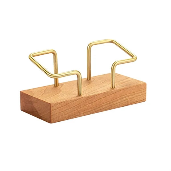 Wooden Business Cards Holder