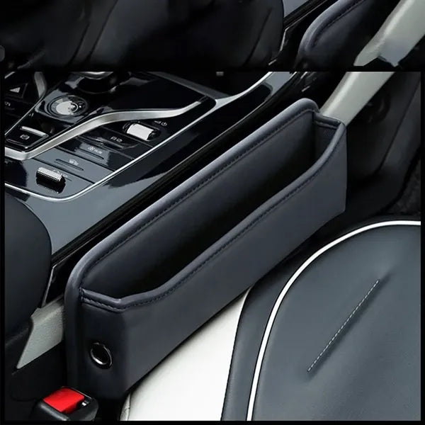 Car Leather Cup Holder Gap Bag