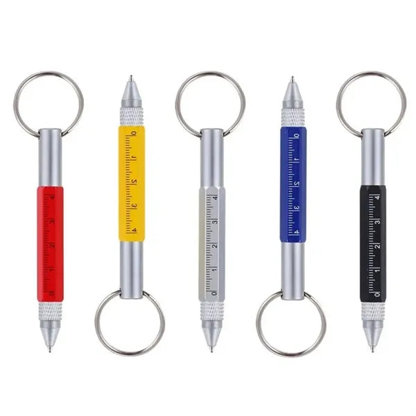Key Ring Screwdriver Pen With Ruler