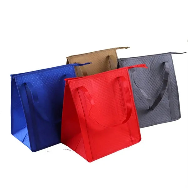 Dimples Non-Woven Cooler Tote Bag