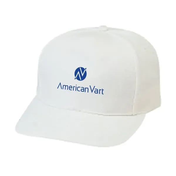 Structured Cotton Blend Twill Cap