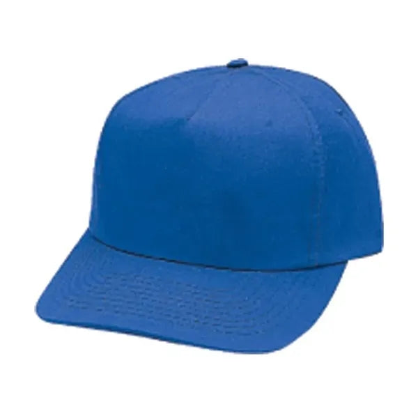 Structured Cotton Blend Twill Cap