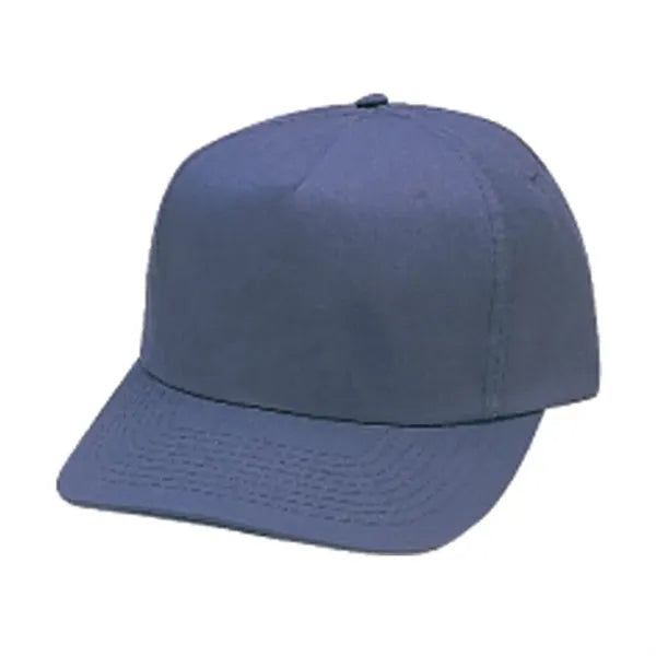 Structured Cotton Blend Twill Cap
