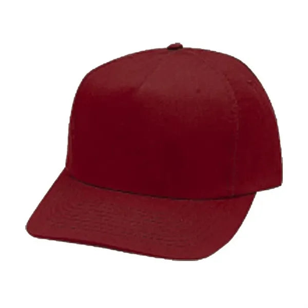 Structured Cotton Blend Twill Cap