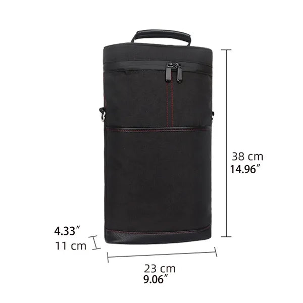 Wine Tote Insulated Cooler Carrying Bag Storage Bracket
