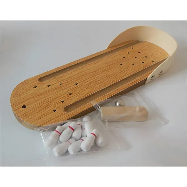 Tabletop Mini Bowling Game Set Fun Prank Gift