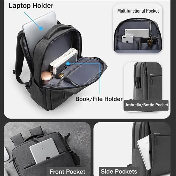 Computer Backpack with Charging Port 17 inch