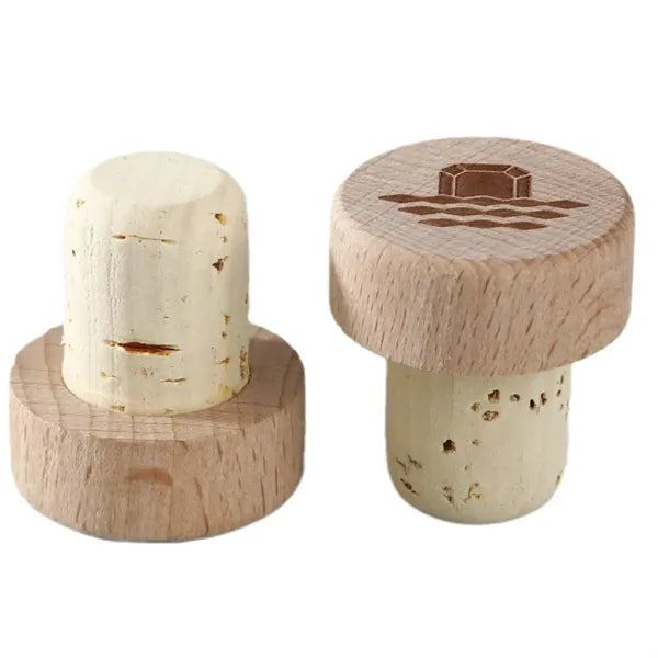 Engraved Wood Wine Stoppers