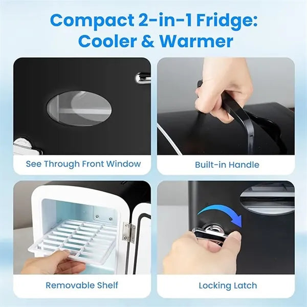 4L Mini Fridge 6 Can